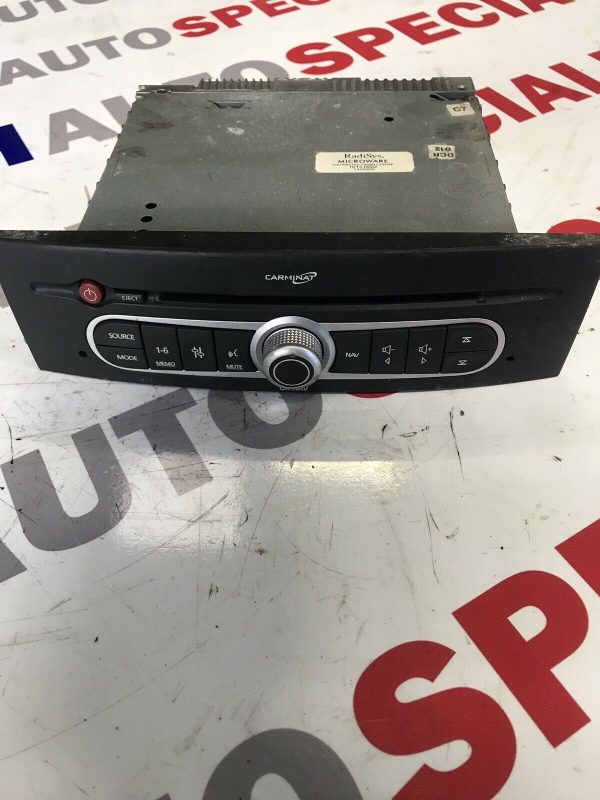 RENAULT LAGUNA MK2 SAT NAV HEAD UNIT PHASE 2 2005-07 8200533617